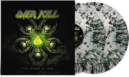 Overkill - The Wings of War (Limited Edition, Clear Vinyl W/ Crushed Black & Green Splatter Color Vinyl, Gatefold LP Jacket, Reissue) (2 LP)