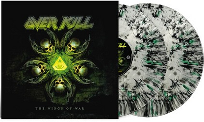 Overkill - The Wings of War (Limited Edition, Clear Vinyl W/ Crushed Black & Green Splatter Color Vinyl, Gatefold LP Jacket, Reissue) (2 LP)