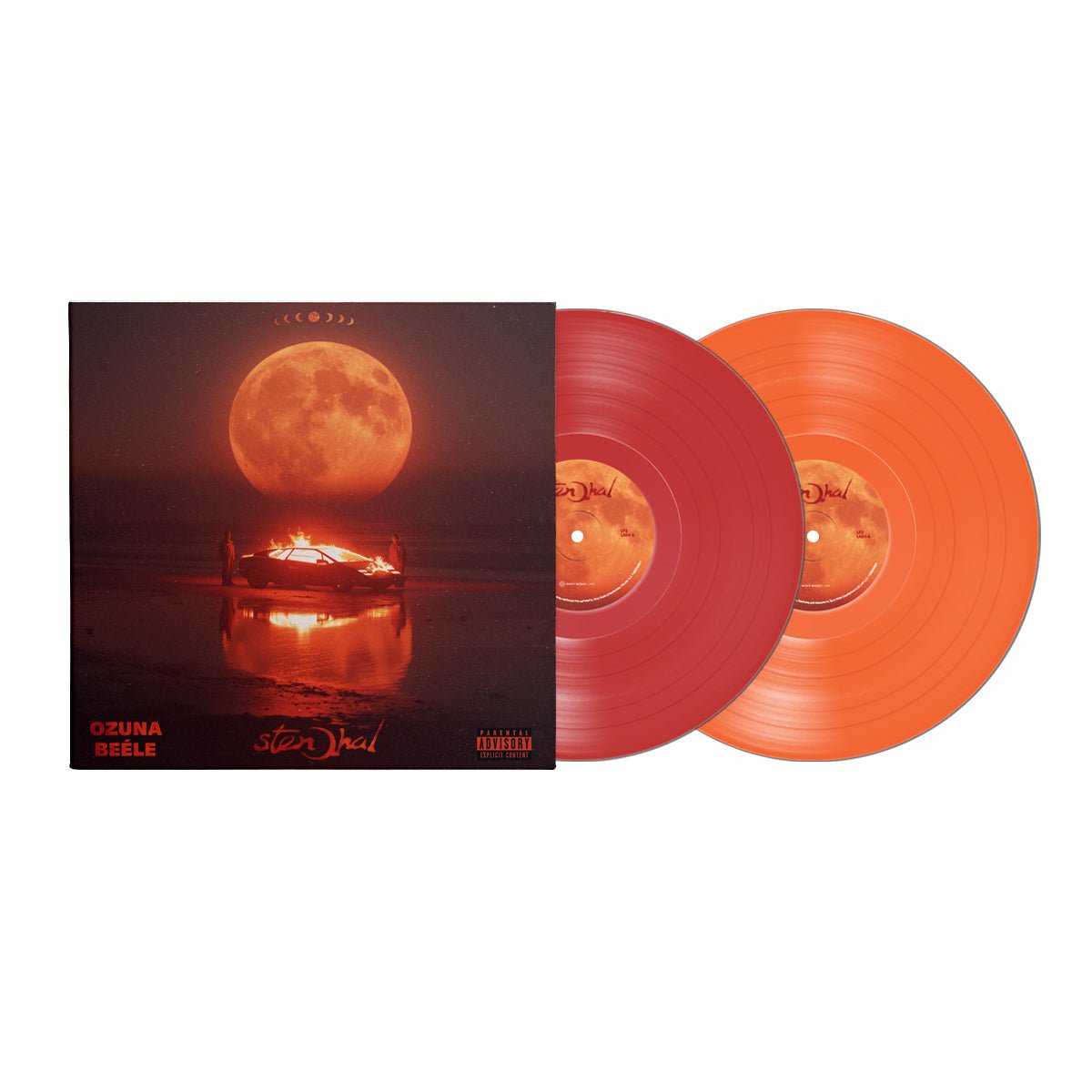 Ozuna & Beele - Stendhal (Orange Crush & Apple Red Vinyl) (2 LP) - Joco Records