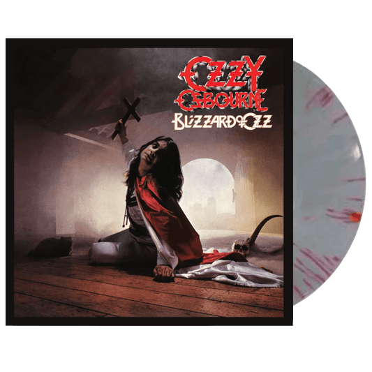 Ozzy Osbourne - Blizzard Of Ozz (Limited Edition, Silver & Red Swirl Vinyl) (LP) - Joco Records