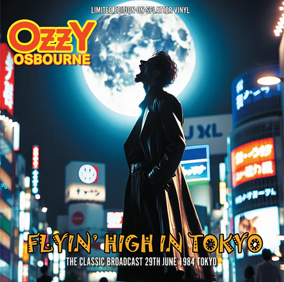 Ozzy Osbourne - Flyin' High in Tokyo (Limited Edition Import, Blue & White Splatter Vinyl) (LP)