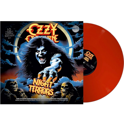 Ozzy Osbourne - Night Terrors (Broadcast Import, 180 Gram, Red Vinyl) (LP) - Joco Records