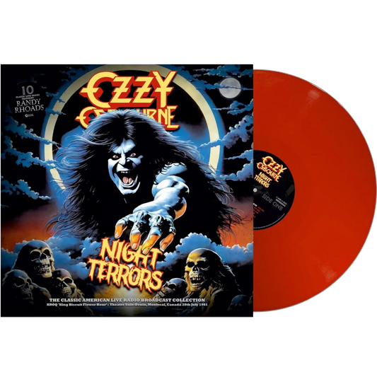 Ozzy Osbourne - Night Terrors (Broadcast Import, 180 Gram, Red Vinyl) (LP) - Joco Records