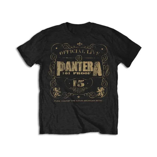 Pantera - 101 Proof (T-Shirt) - Joco Records