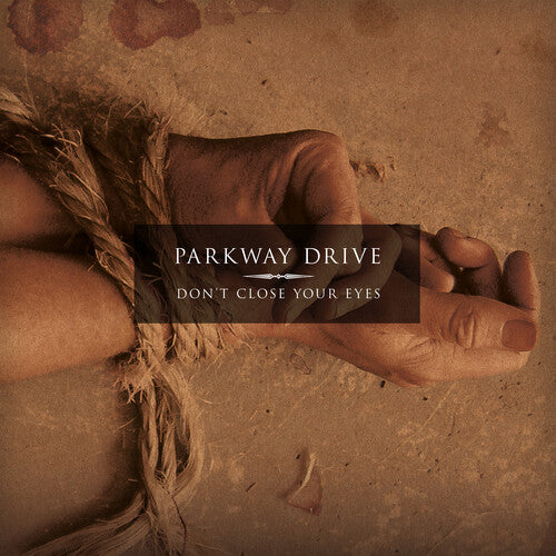 Parkway Drive - Don't Close Your Eyes - Clear w/ Blacksmoke (Explicit Content) (Vinyl) - Joco Records