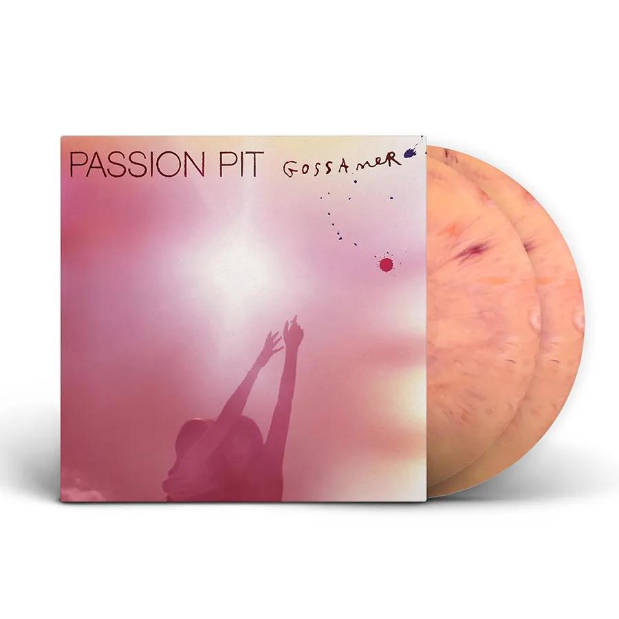 Passion Pit - Gossamer (Indie Exclusive, Peach Splatter Color Vinyl) (2 LP) - Joco Records