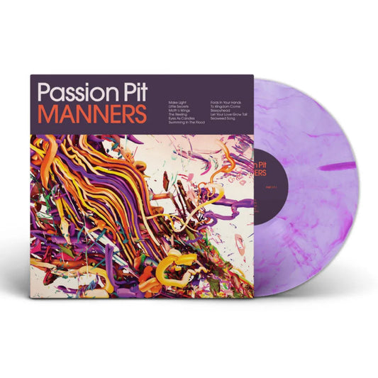 Passion Pit - Manners (Anniversary Edition, Lavender Vinyl) (LP) - Joco Records