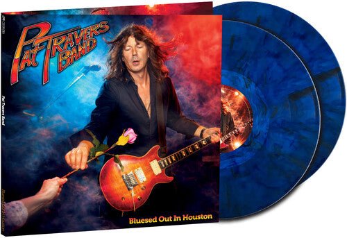 Pat Travers Band - Bluesed Out In Houston (Blue Marble Vinyl) (2 LP) - Joco Records