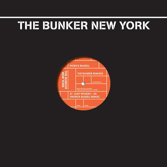 Patrick Russell - The Bunker Remixes (12 - Inch Vinyl EP) - Joco Records