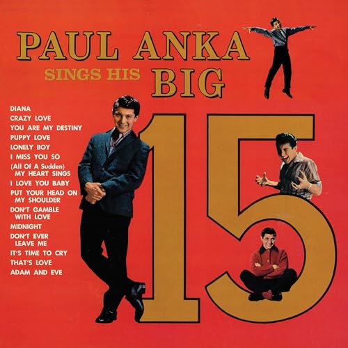 Paul Anka - Paul Anka Sings His Big 15 (Gold LP)