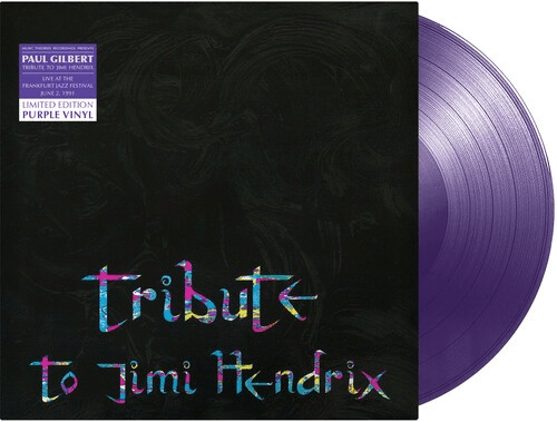 Paul Gilbert - Tribute to Jimi Hendrix (Limited Edition, Purple Vinyl) (LP) - Joco Records