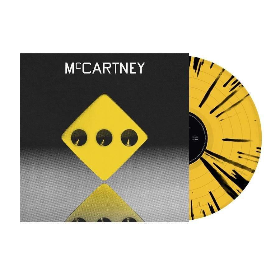 Paul McCartney - McCartney III (3333 Edition) (Yellow & Black Splatter Vinyl) (LP) - Joco Records