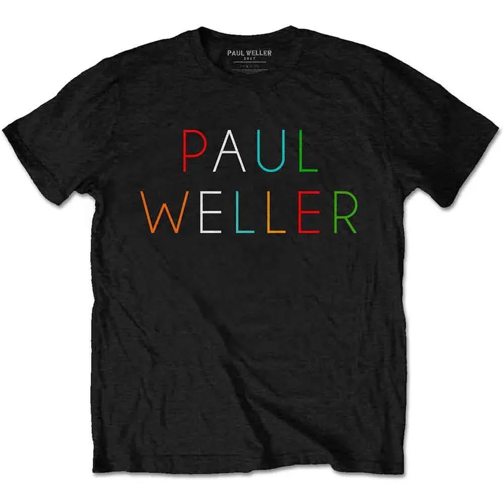 Paul Weller - Multicolour Logo (T-Shirt) - Joco Records