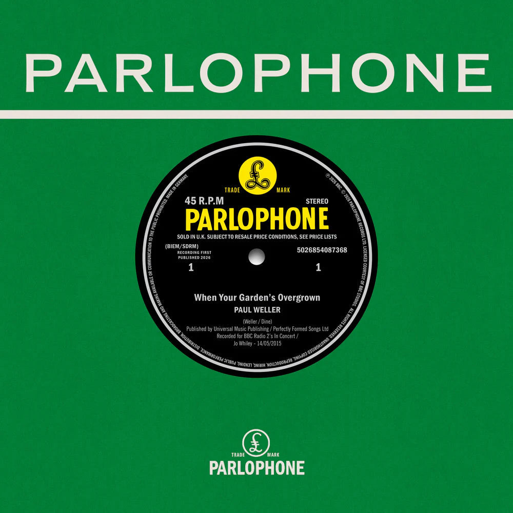 Paul Weller - When Your Garden’S Overgrown / Boy About Town (Weller At The Bbc Vol. 2) (7") (RSD 4.18.26 Exclusive)
