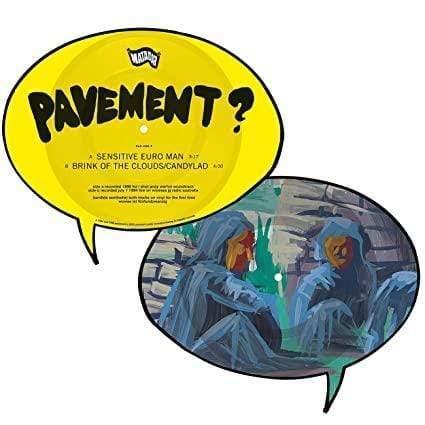 Pavement - Sensitive Euro Man B/W Brink Of The Clouds/Candylad (Unique Shap (7-Inch Single) - Joco Records