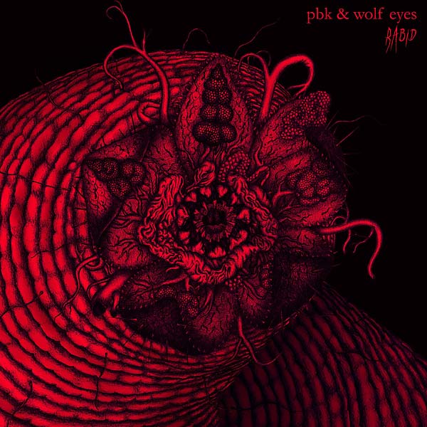 Pbk & Wolf Eyes - Rabid (LP) - Joco Records