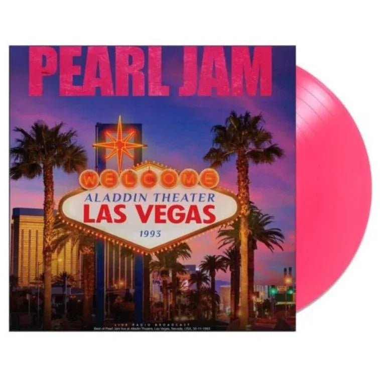 Pearl Jam - Aladdin Theatre Las Vegas ’93 (Import, Pink Vinyl) (LP) - Joco Records
