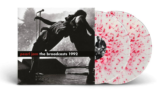 Pearl Jam - The Broadcasts 1992 (Live Broadcast Import, Clear & Red Splatter Vinyl) (2 LP) - Joco Records
