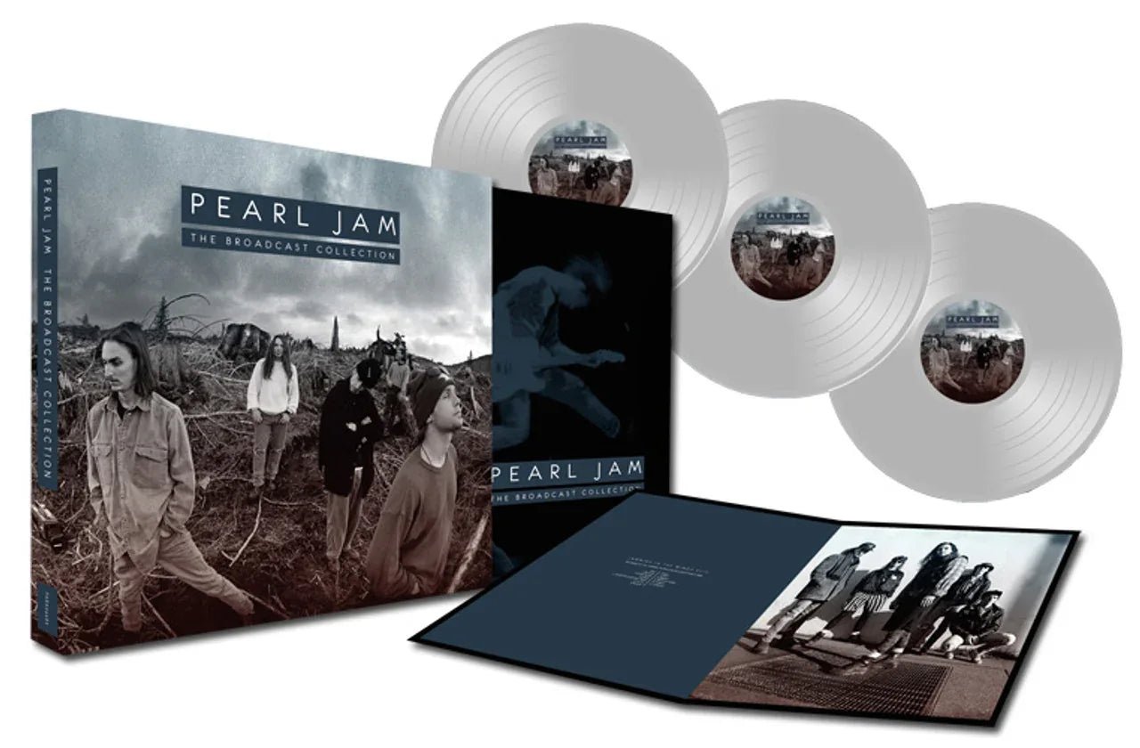 Pearl Jam - The Pearl Jam Broadcast Collection (Limited Edition, Clear Vinyl) (3 LP Box Set) - Joco Records