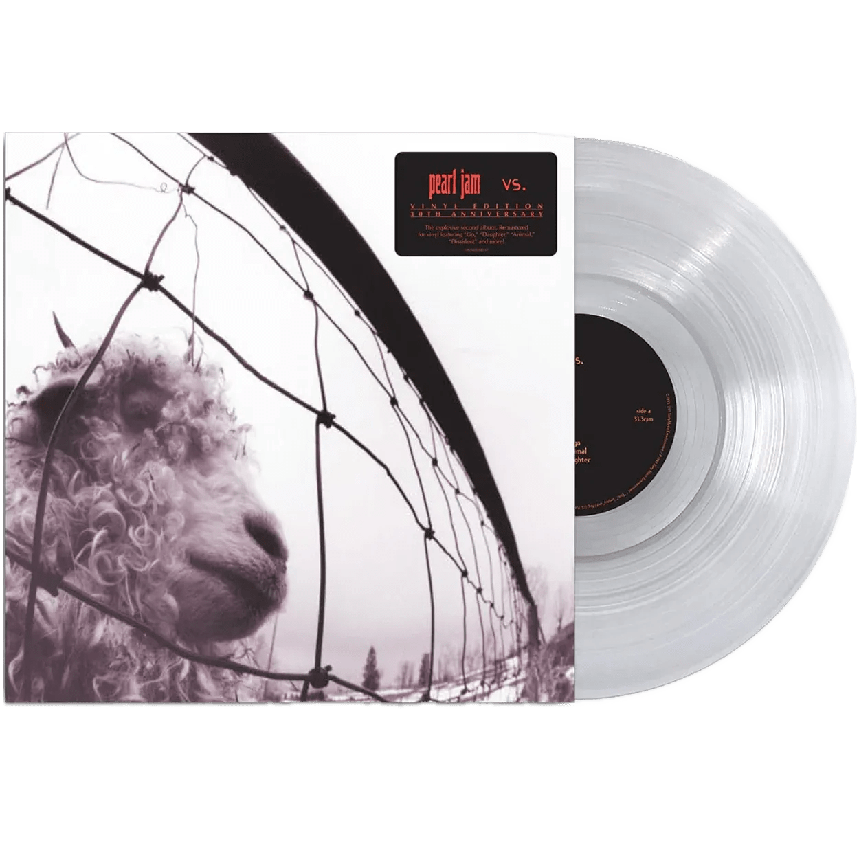 Pearl Jam - Vs. (Limited Edition, Remastered, Clear Vinyl) (LP) - Joco Records