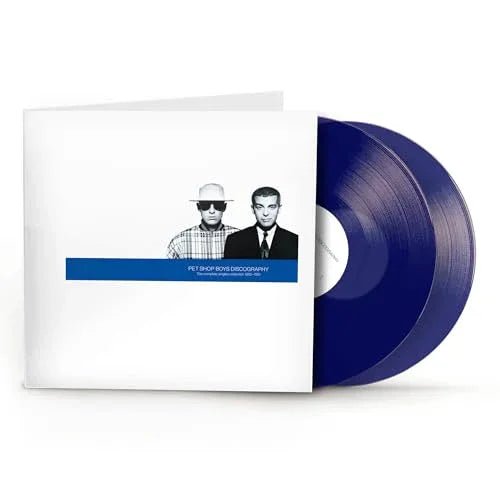 Pet Shop Boys - Discography (Limited Edition, 2023 Remaster, Blue Vinyl) (2 LP) - Joco Records