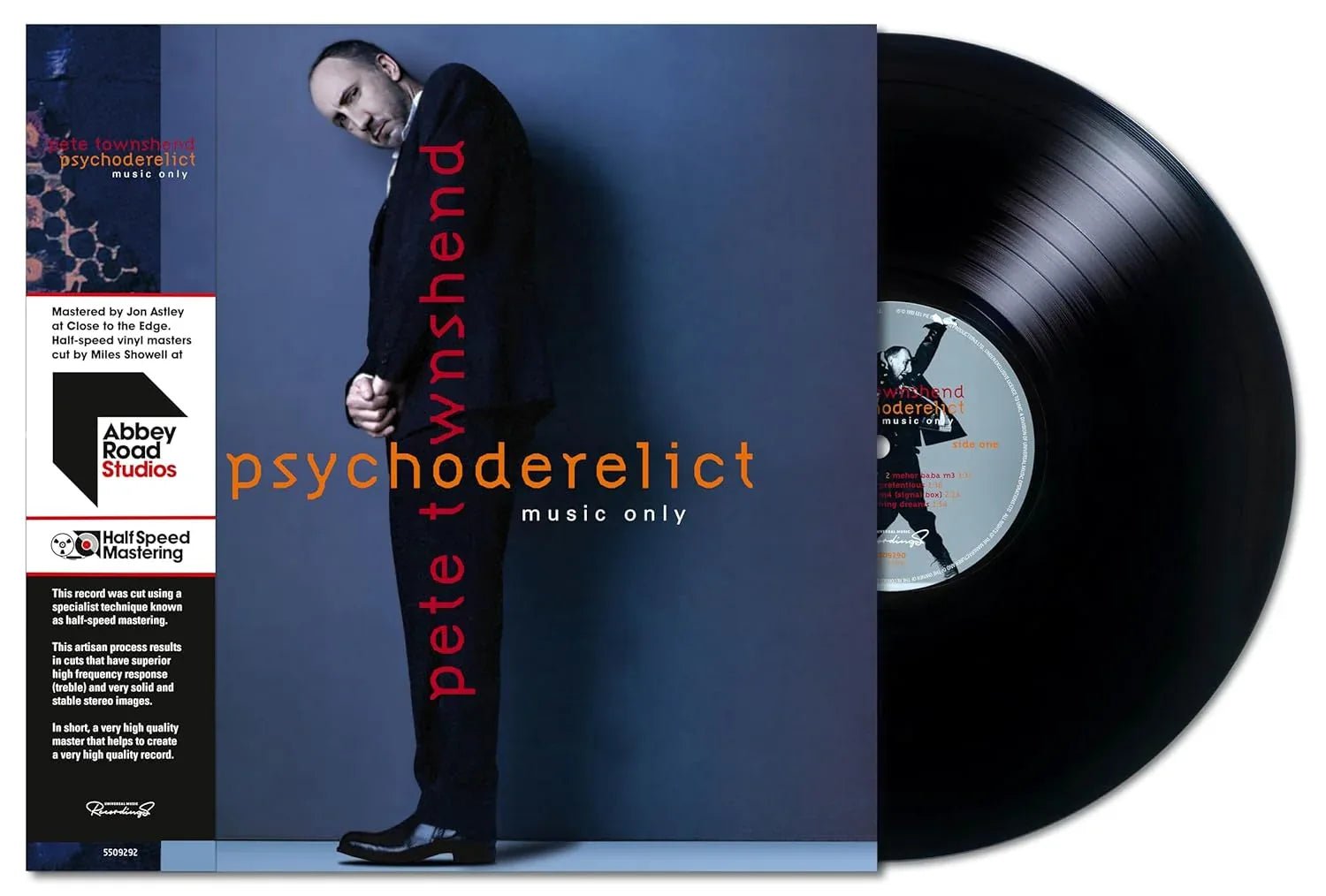 Pete Townshend - Psychoderelict (Music Only) (Half-Speed Mastered) (2 LP) - Joco Records