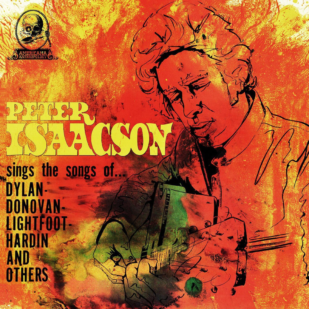 Peter Isaacson - Sings Songs Of (Clear Yellow Vinyl) (LP) - Joco Records