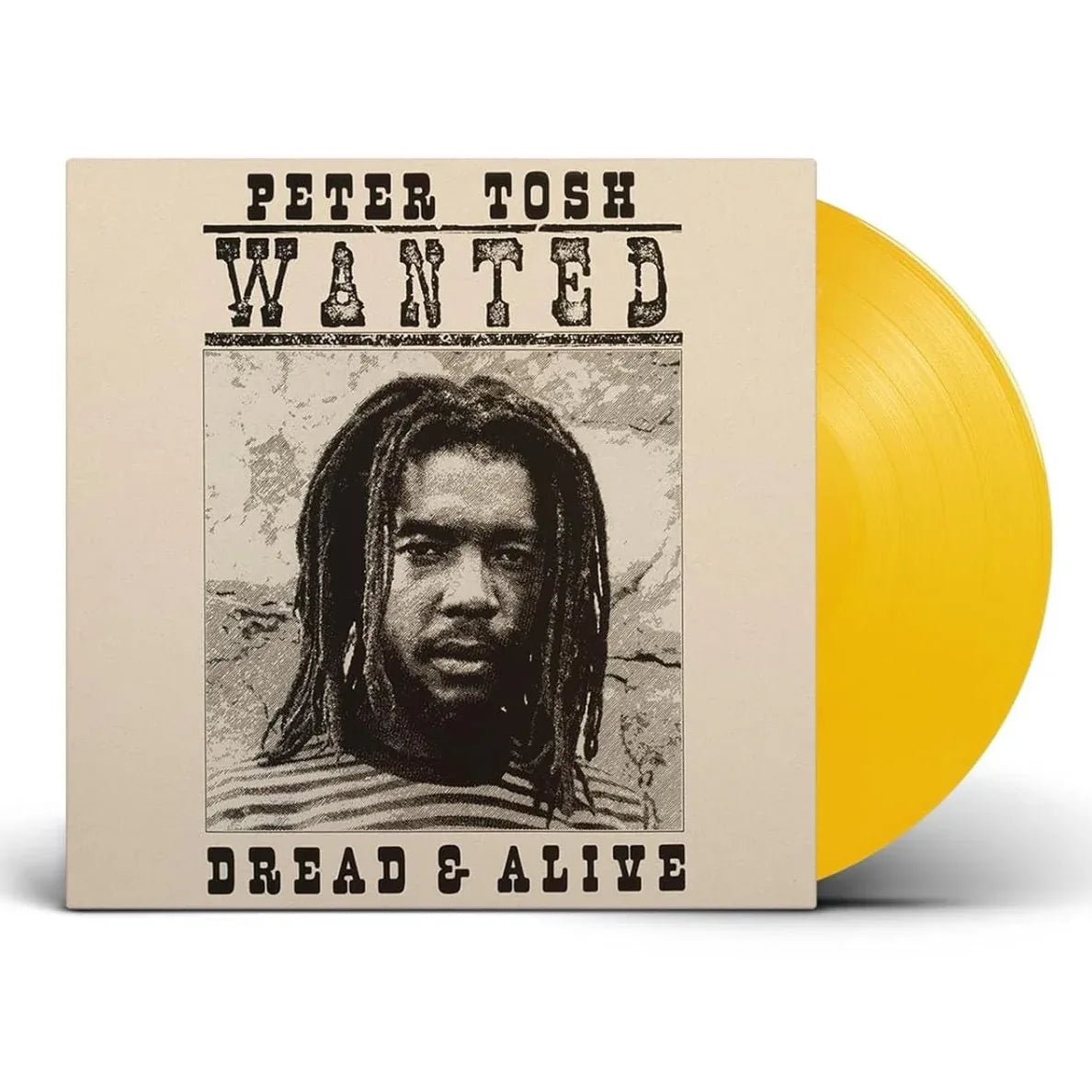 Peter Tosh - Wanted Dread and Alive (Special Edition, Recycled Yellow Vinyl) (LP) - Joco Records