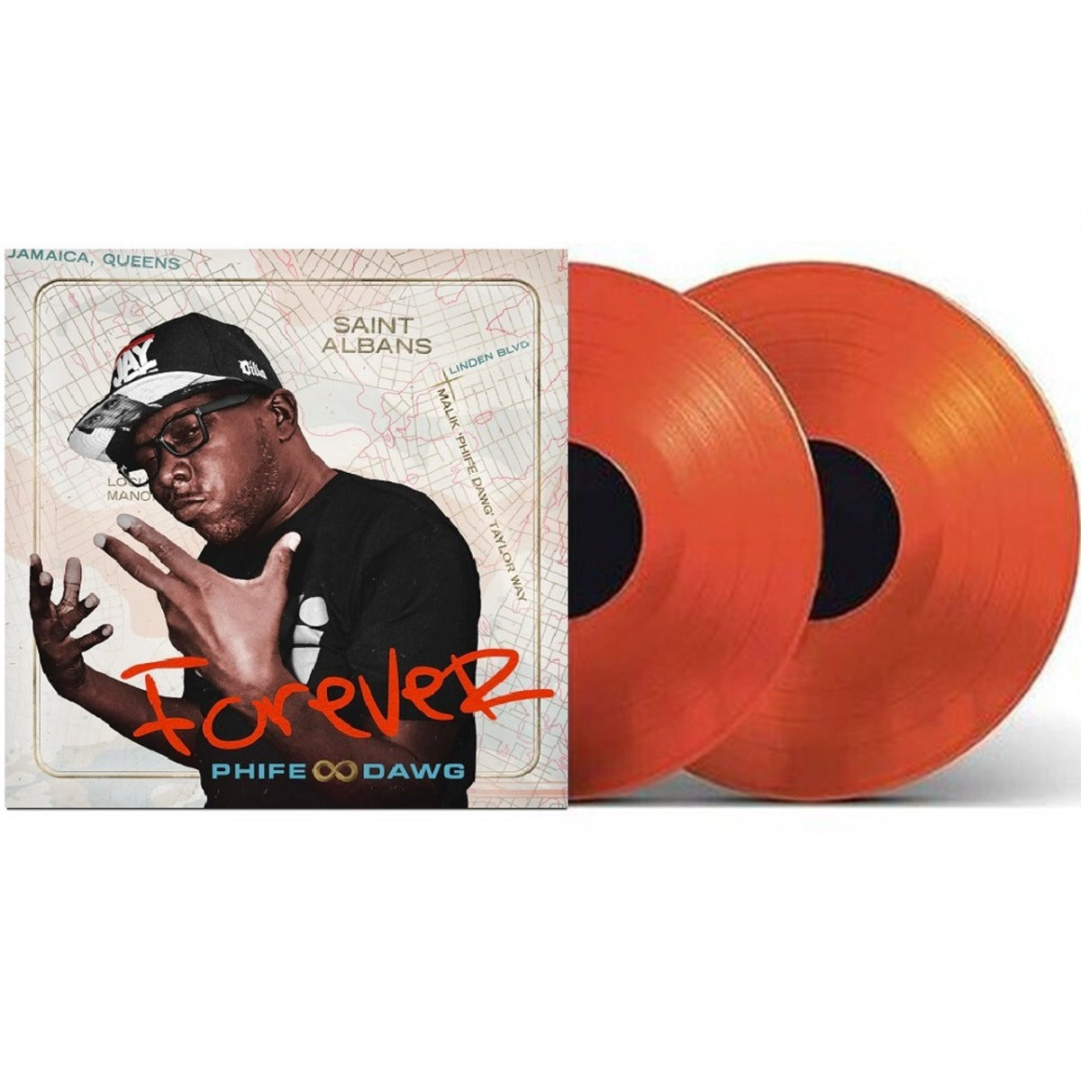 Phife Dawg - Forever (Indie Exclusive, Neon Orange Color Vinyl) (2 LP) - Joco Records