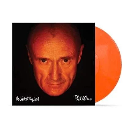 Phil Collins - No Jacket Required (Limited Edition, Orange Vinyl) (LP) - Joco Records