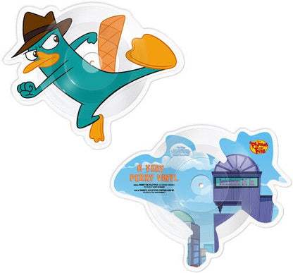 Phineas and Ferb - Perry the Platypus / There's a Platypus Controlling Me (Limited Edition, 10-Inch Vinyl, Die-Cut) - Joco Records