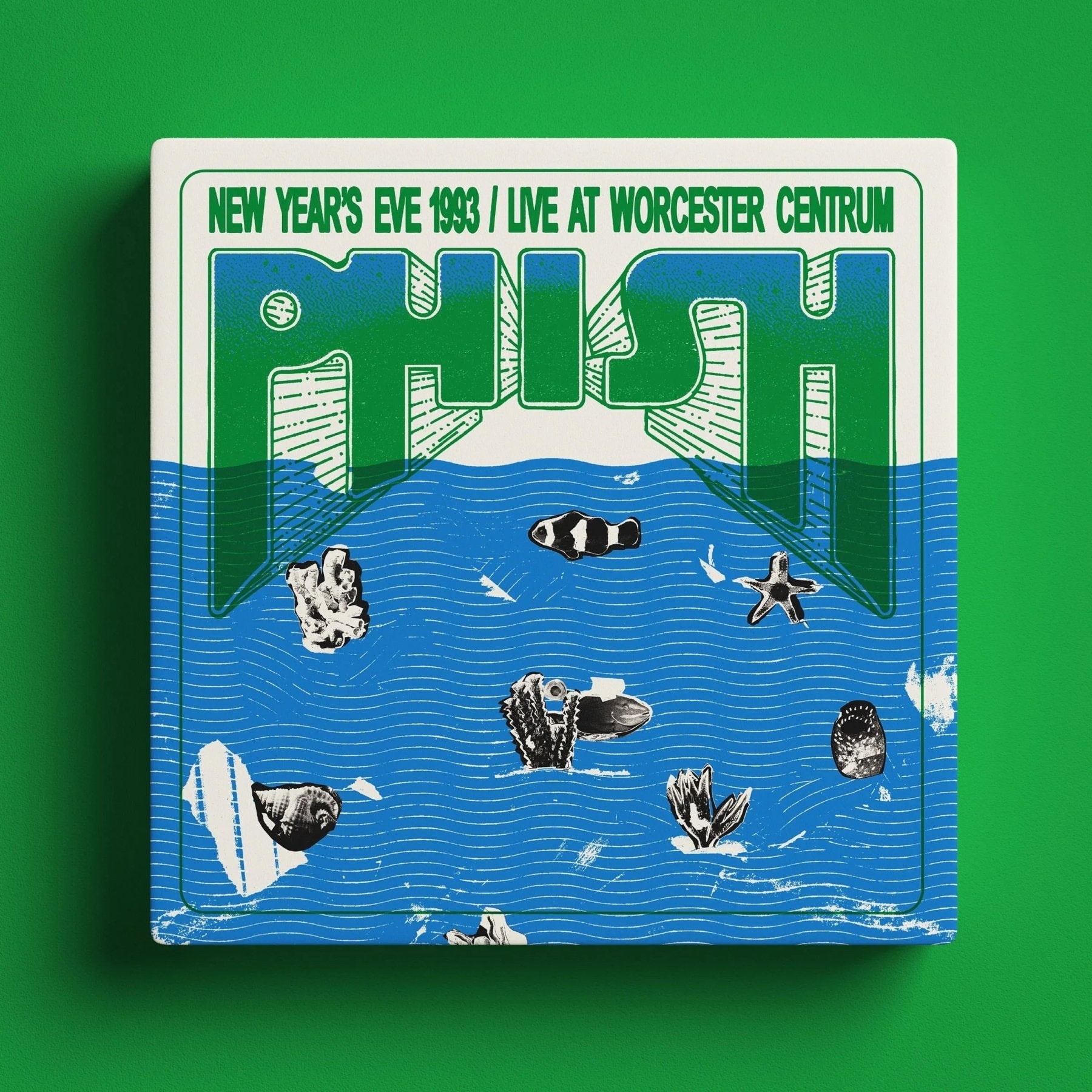Phish - New Year's Eve 1993 Live At Worcester Centrum Deluxe Box Set (Seaweed Water Vinyl) (5 LP) - Joco Records