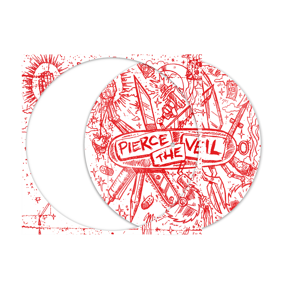 Pierce The Veil - Misadventures (Explicit Content) (Limited Edition, Picture Disc Vinyl)