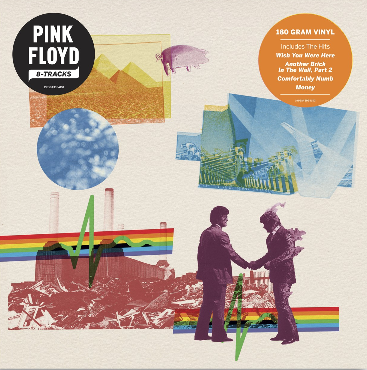 Pink Floyd - 8-Tracks (Limited Edition, 180 Gram Black Vinyl) (Import)