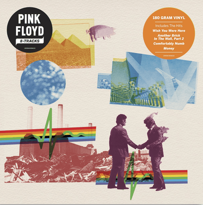Pink Floyd - 8-Tracks (Limited Edition Import, 180 Gram Black Vinyl) (LP) - Joco Records