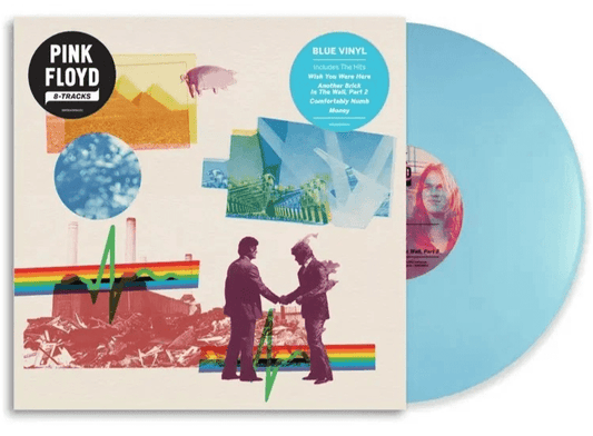 Pink Floyd - 8-Tracks (Limited Edition Import, 180 Gram Blue Vinyl) (LP) - Joco Records
