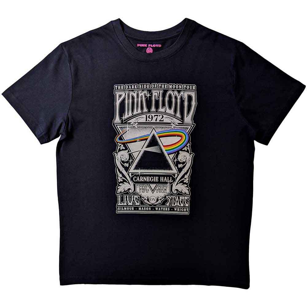 Pink Floyd - Carnegie Hall 1972 Poster Shirt (T-Shirt) - Joco Records