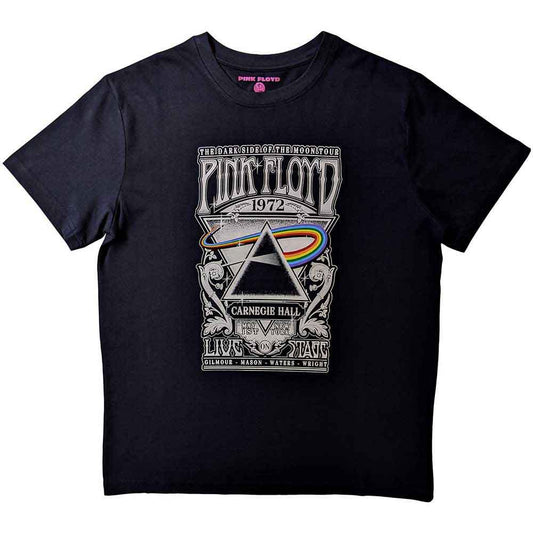 Pink Floyd - Carnegie Hall 1972 Poster Shirt (T-Shirt) - Joco Records