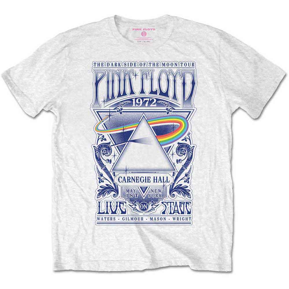 Pink Floyd - Carnegie Hall 1972 Poster Tee (T-Shirt)