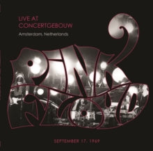 Pink Floyd - Live At Concertgebouw: Amsterdam, Netherlands September 17th, 1969 (Import)