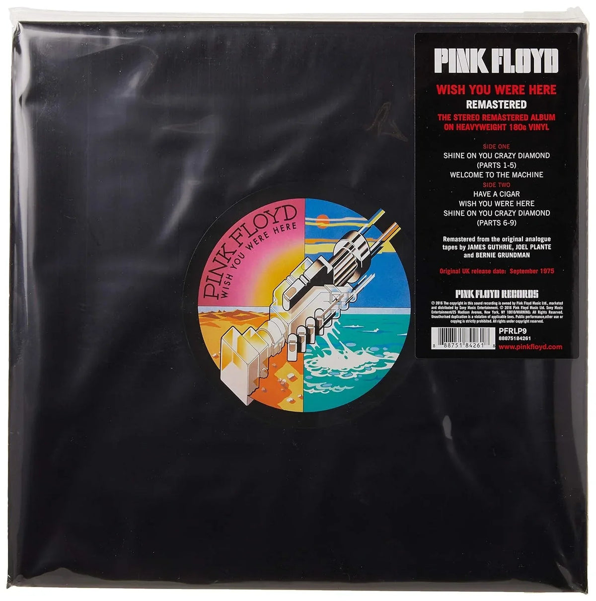 Pink Floyd - Wish You Were Here (Remastered, 180 Gram) (LP) - Joco Records