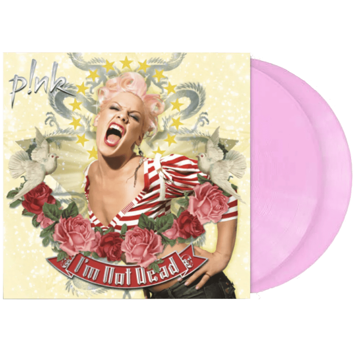 Pink - I'm Not Dead (Limited Edition, Pink Vinyl) (2 LP) - Joco Records