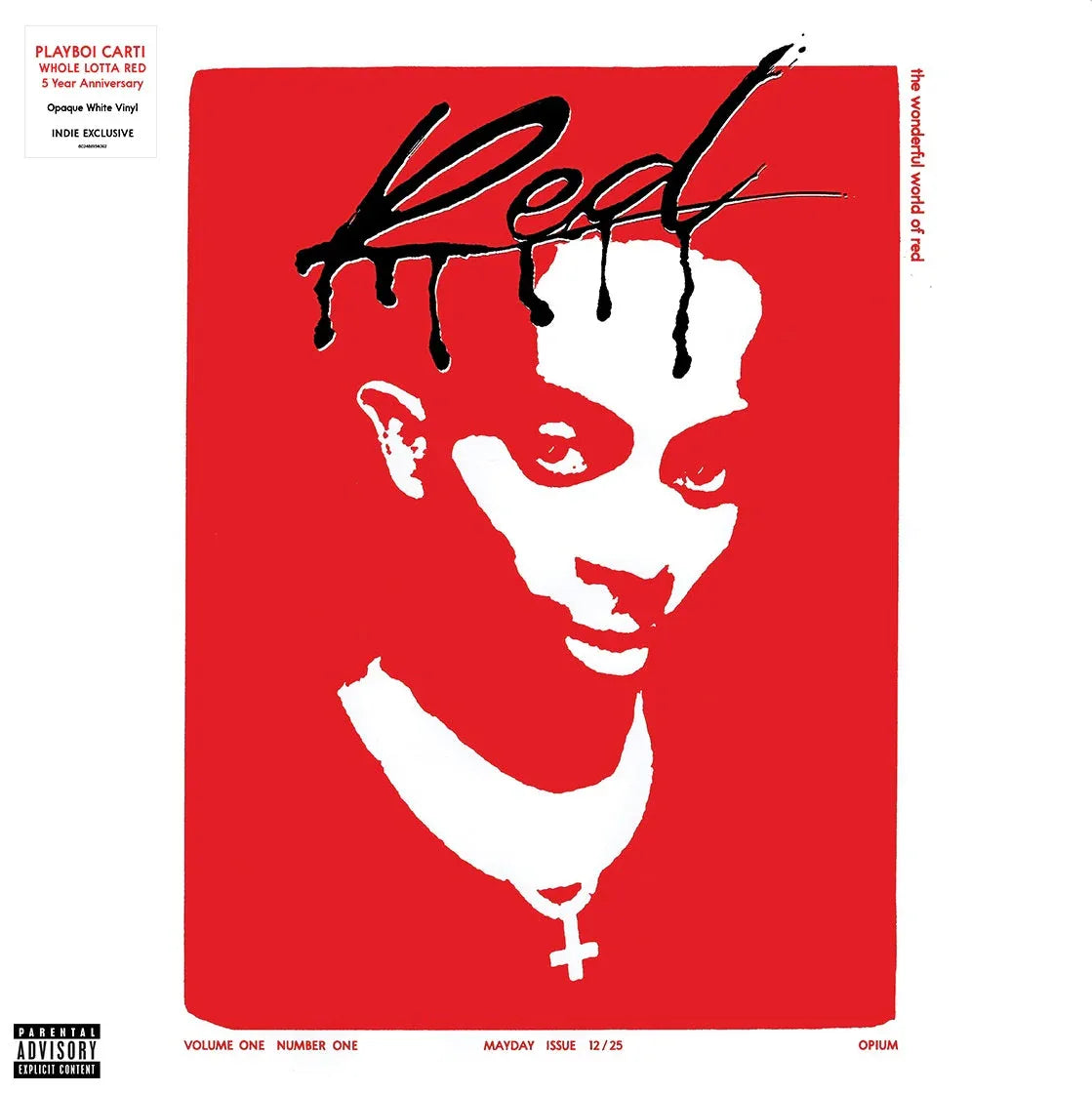 Playboi Carti - Whole Lotta Red (5 Year Anniversary Edition) (Indie Exclusive) (Rain Cloud White 2 LP) (Alternate Cover)