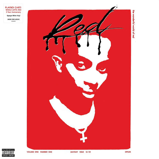 Playboi Carti - Whole Lotta Red (5 Year Anniversary Edition) (Indie Exclusive) (Rain Cloud White 2 LP) (Alternate Cover)