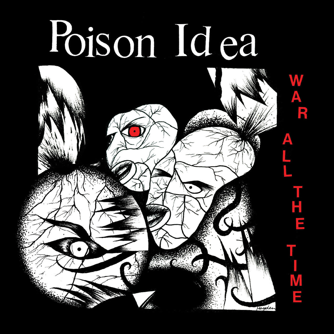 Poison Idea - War All The Time (Opaque Green Vinyl)