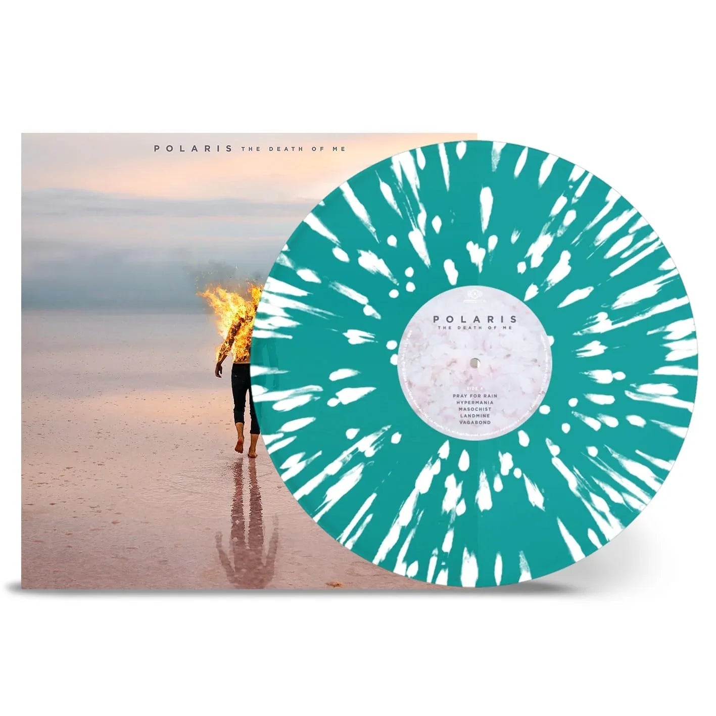 Polaris - The Death Of Me (Indie Exclusive, Turquoise & White Splatter Vinyl) (LP) - Joco Records