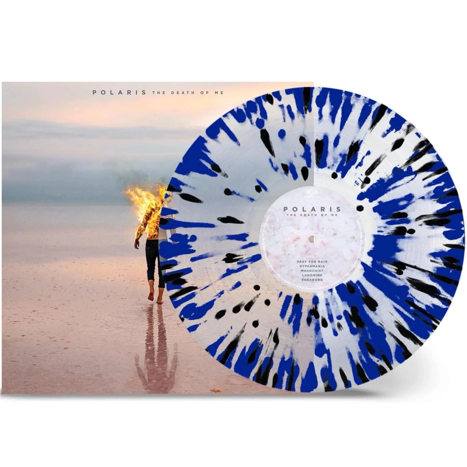 Polaris - The Death of Me (Limited Edition, Clear Black & Blue Splatter Vinyl) (LP) - Joco Records