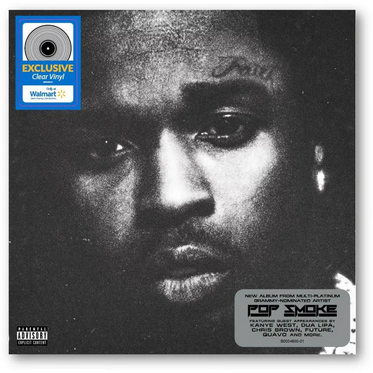 Pop Smoke - Faith (Limited Edition, Clear Vinyl) (2 LP) - Joco Records
