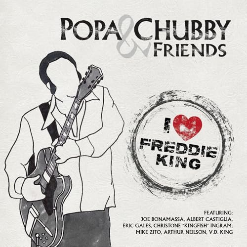Popa Chubby - I Love Freddie King (LP) - Joco Records