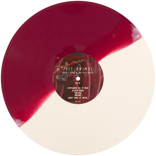 Post Animal - When I Think of You In A Castle (Limited Edition, Cream & Maroon Vinyl) (LP) - Joco Records